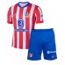 Atletico Madrid Julian Alvarez #19 Dětské Oblečení Domácí Dres 2024-25 Krátkým Rukávem (+ trenýrky)